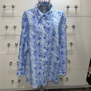 Appleseed’s Button Down Blouse, size 1X